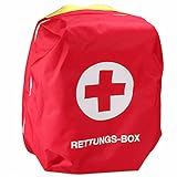 Rettungsbox mit Wandhalterung für Rettungstücher/Bergungs-und Tragetücher