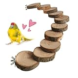 Vogelleiterbrücke – -Kletterspielzeug Aus Holz Für Käfig | Hängendes Schaukelspielzeug Für...