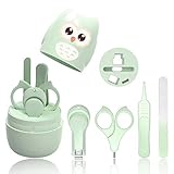 HyAdierTech Babypflege Set mit Baby Nagelschere, für Fingernägel und Fußnägel mit Nagelknipser,...