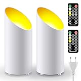 Adiwo LED Uplight Spot, Bodenstrahler, 2 Stück LED Bodenleuchte zur stimmungsvollen...