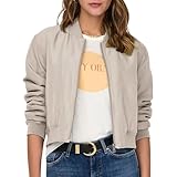 ONLY Damen ONLALMA Bomber OTW NOOS Jacke, Pumice Stone, S