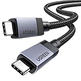 UGREEN USB C Kabel, 40 Gbps USB4 Kabel, 240W Ladekabel USB-C, 1M Schnellladekabel mit 8K...