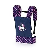 Bayer Design 62254AA Puppentrage EasyCarry, Tragegurt, tragbar Vorne und Hinten, Tragesitz,...