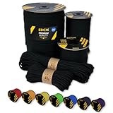 EdcX Paracord 4 mm, 35+ Volltonfarben (10 m, 15 m, 30 m, 50 m, 100 m, 300 m) | Ideal zum Basteln,...