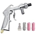 Sandstrahlpistolen-Set, Sandstrahler für Luftkompressor, Rostentfernung, tragbare Sandstrahlpistole...