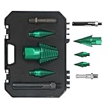 Holzspalter Bohrersatz | Robuster Bohrschraubkegel - Abnehmbares Spaltwerkzeug Für Möbelmontage...