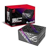 ASUS ROG Strix 1000W Platinum Gaming Netzteil (Vollmodulares ATX Netzteil, GPU-First, 80 Plus...