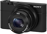 Sony RX100 Premium Kompakt Digitalkamera (20 MP, 7,6 cm (3 Zoll) Display, 1 Zoll Sensor, 28-100 mm...