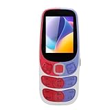 Denash Triple Standby Big Buttons Handy mit 3000 -mAh -Akku für Senioren, 2,4 -Zoll -Vibration,...