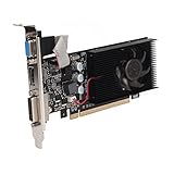 Annadue Computer Grafikkarte, GT610 2 GB 64 Bit DDR3 PCIE 2.0 x16 Grafikkarte, HDMI/VGA/DVI Ausgang,...