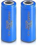 Geable Batteriesicr Ifr18500 1200 MAh 3 2 V Lifepo4 Lithium-Phosphat-Geable-Batterien Oben (2...