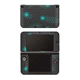 Skins4u Aufkleber Design Schutzfolie Vinyl Skin kompatibel mit Nintendo New 3DS XL Exo small Türkis