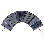 SUNYIMA 10 Stück 5V 30mA Mini Solarzellen für Solarenergie Mikro Solarmodul DIY Elektrisches...