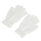Saluaqui Dunkle Leuchtende Strickhandschuhe - Fluorescen -Handdekorationen für Festivalfeiern...