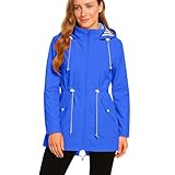 wasserdichte regenjacke damen wind und regenjacke damen übergangsjacke lang übergangsjacke herbst...