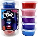 JFA Medical Therapieknete 57g, 5 verschiedene Stärken, 5 alternative Farben, Putty für...