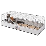 Ferplast Kaninchenkäfig, Hasenkäfig, Meerschweinchenkäfig, MODULAR 4, Modularer, erweiterbare,...