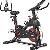 Yaheetech Heimtrainer Fahrrad für Zuhause Fahrradtrainer mit LCD Display Verstellbarer Heimtrainer...