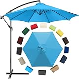 Ersatz-Sonnenschirmbezug 200 cm, 270 cm, 300 cm, Sonnenschutz, Stoff mit 6 8 Armen, für Garten,...