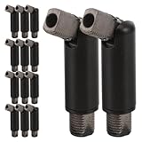 TOPPERFUN 14 Stück 180° Drehbares Lampenadapter aus Eisen für Badezimmer Wandlampen...