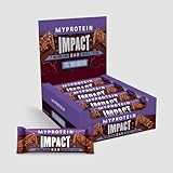 MyProtein Impact Bar Fudge Brownie, 12 x 64 g