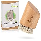 lampox® Gesichtsbürste Trockenbürste Gesicht face brush Peelingbürste Peeling Reinigung...