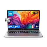 ACEMAGIC Laptop, Metallgehäuse, 15,6 Zoll FHD, 16 GB DDR4 512 GB SSD Notebook, Quad-Core N97(bis zu...