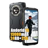 Blackview BV9300 Pro Android 15 Outdoor Handy ohne Vertrag, 24GB+256GB/2TB MTK G99, 6,7' FHD+ 2.4K...
