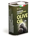 Foodico Olivenöl mit Trüffelaroma – Extra Natives Olivenöl kaltgepresst, aromatisiert mit...