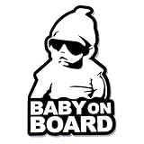 Baby on Board Aufkleber Auto, Autoaufkleber, Auto Aufkleber, Car Sticker, Baby an Bord Aufkleber...