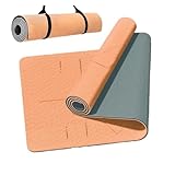 Kompatibel mit rutschfesten Yogamatten, Pilates-Fitnessmatten, reißfesten Übungen Tragegurt und...