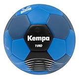 Kempa Tiro Handball für Kinder, gewichtsreduzierter Trainingsball und Spielball, blau/schwarz in...