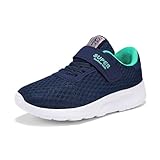 POIUIYQA Turnschuhe Jungen Mädchen rutschfest Sportschuhe Kinder Mesh Hallenturnschuhe Hallenschuhe...