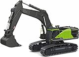 Amewi 22516 Raupenbagger ACV730 V3, ferngesteuert, vollproportional 1:14 RTR grau-grün