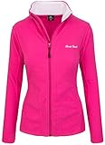 Rock Creek Damen Fleecejacke Fleece Jacke Übergangs Jacke Sweatjacke D-389 [Pink S]