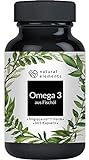 Omega 3 (365 Kapseln) - 1000mg Fischöl pro Kapsel mit EPA und DHA (in Triglycerid-Form) -...