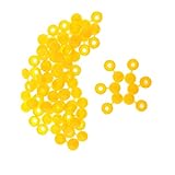 joyMerit Kunststoffscharnierloch Abdeckkappen Für Wohnmöbeldekoration - Gelb