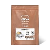 by Amazon Kaffeepads Crema 100% Arabica, Geeignet für Senseo Maschinen, Mittlere Röstung, 36...