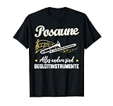Musiker Posaune Blasorchester Musikinstrument Band Geschenk T-Shirt