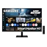 Samsung M70F 32 Zoll 4K Smart AI Monitor, VA-Panel, 3840 x 2160, 60Hz, 4ms (G/G), Speaker, Gaming...