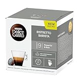 NESCAFÉ Dolce Gusto Ristretto Barista, 16 Kaffeekapseln (Intensität 9, kräftig und vollmundig),...