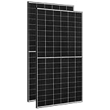 Ja Solar 2x 455W Solarpanel Set Bifacial Black Frame Modell JAM54D40 LB N-Type TopCon Glas-Glas,...