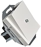 Schneider Electric Merten Zentralplatte Leitungsauslass, System M, polarweiss glänzend,...