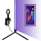 Behogan 10W Schwarzlicht Röhre, 395-405nm UV Stehlampe USB mit Schalter, Steh- Eck- Tischlampe...