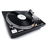 Reloop RP-4000 MK2 - DJ Plattenspieler mit starkem Torque Direktantrieb, Inkl. Plattenteller, OM...