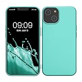 kwmobile Case kompatibel mit Apple iPhone 14 Hülle - Schutzhülle aus Silikon metallisch schimmernd...