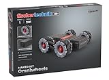 fischertechnik Maker Kit Omniwheels 571901 — Roboter-Bausatz, Experimentierkasten für...