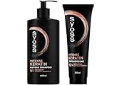 Syoss Shampoo Keratin (1x 440 ml) für schwaches & brüchiges Haar, glättet die Haarfaser &...