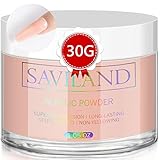Saviland Nude Acrylpulver Für Nägel - Professionell Acrylpulver für Acryl Nägel Verlängerung,...