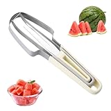 Melonenschneider Obstschneider Slicer Melonenausstecher 3-In-1 Obstschneider Aus...